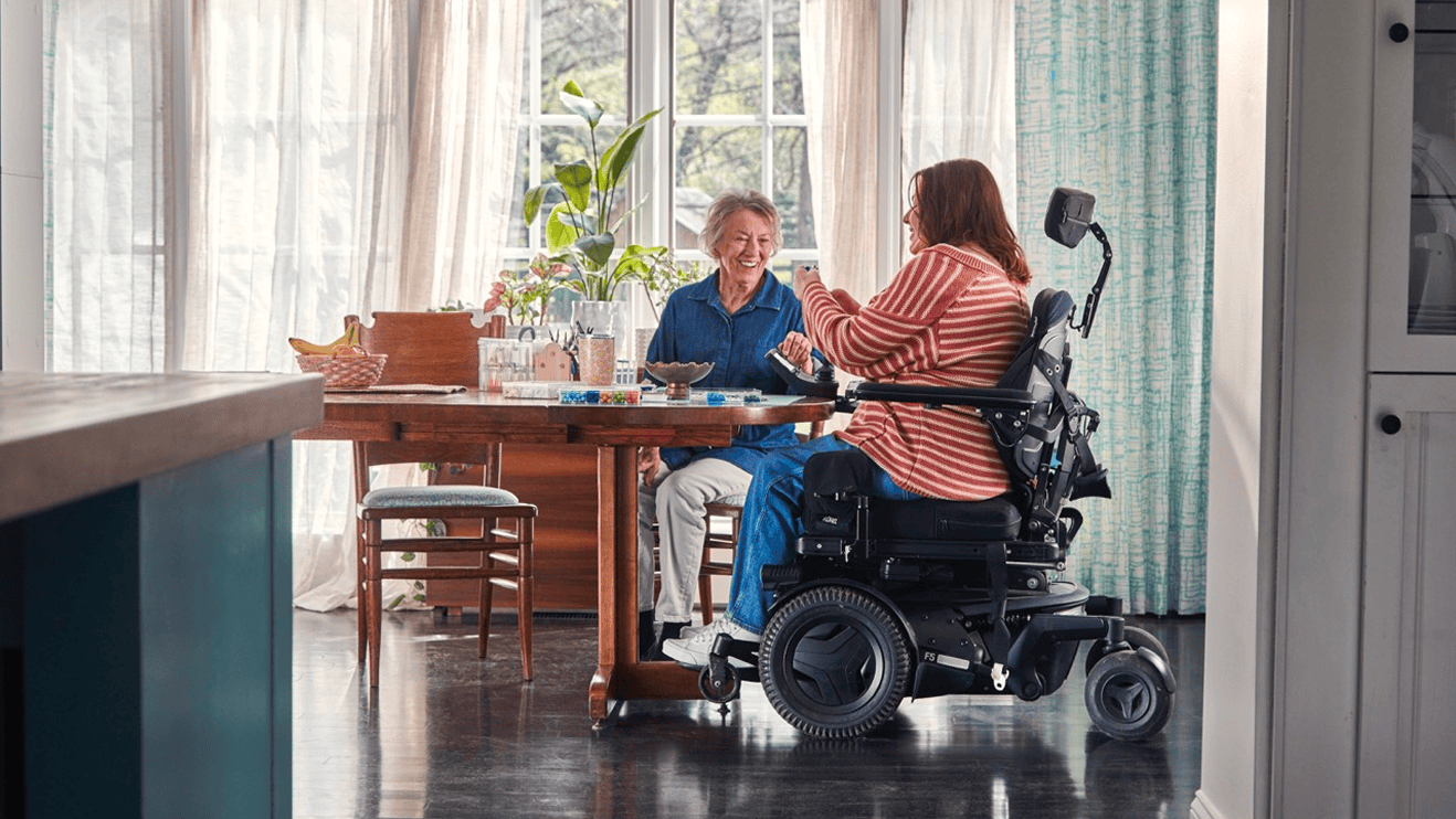 A young Alison before her car accident